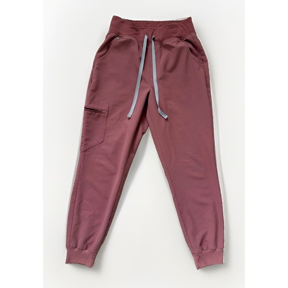 FIGS HW Zamora Jogger Scrub Pants Womens Small Petite Medical Nurse Doctor